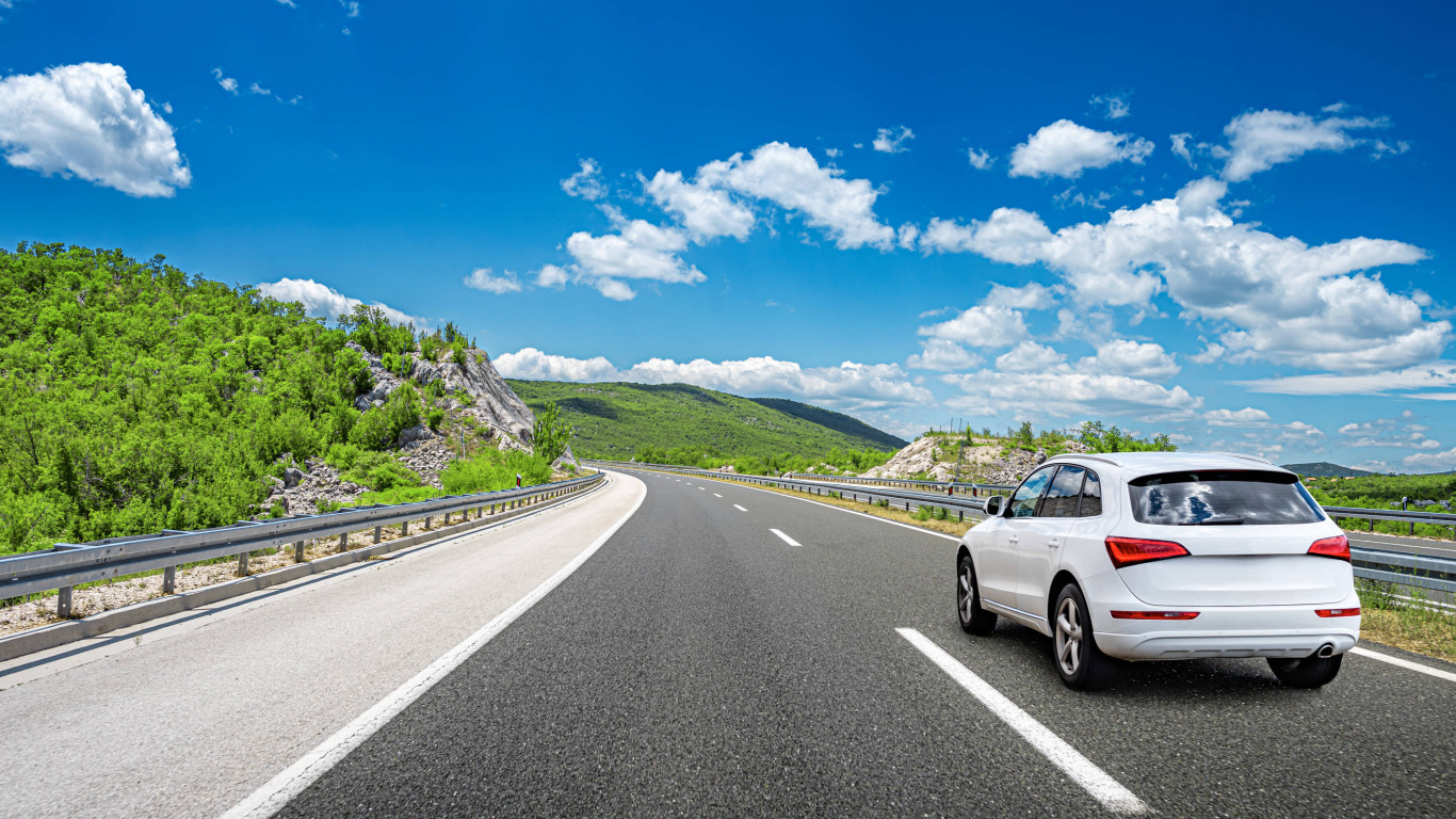 Open road