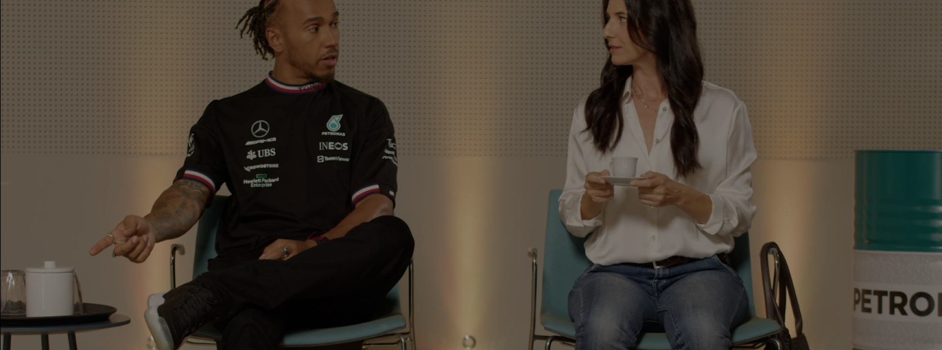 PETRONAS Branded Workshop customer journey with Lewis Hamilton now live!