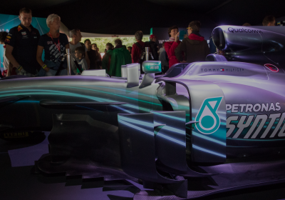 PETRONAS Stand at Formula 1 Italian Grand Prix Fan Zone in Monza